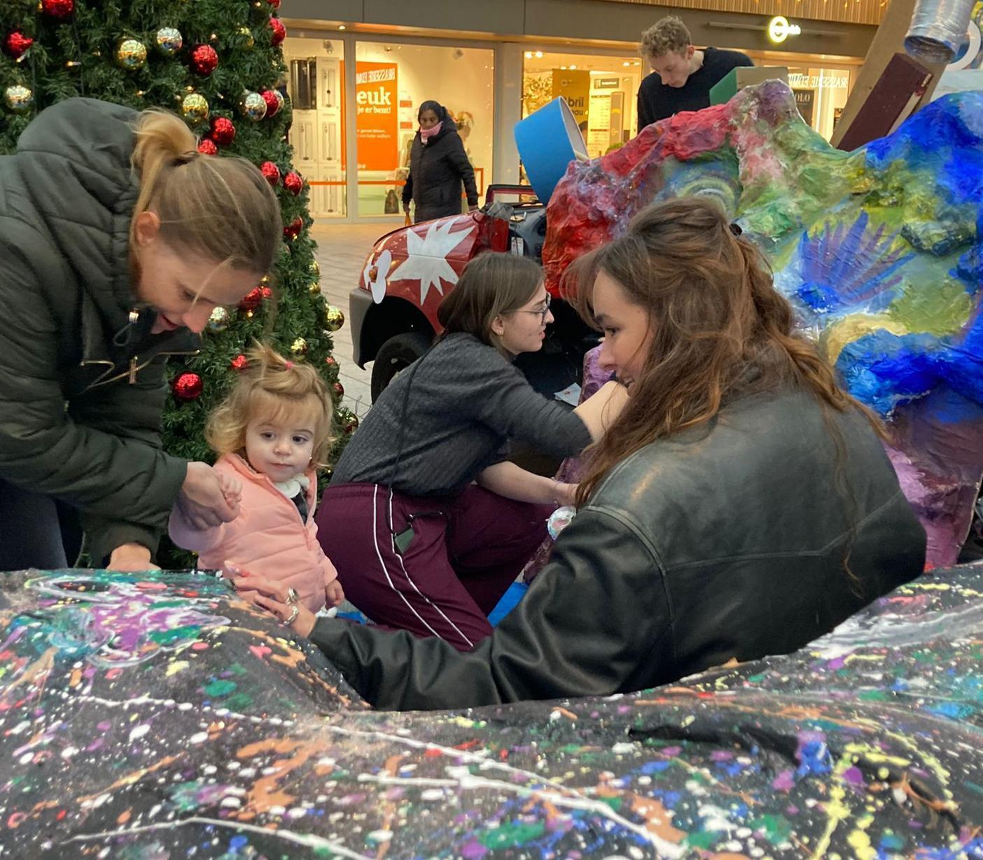 Een tentoonstelling in de maak